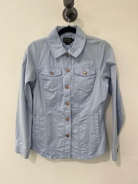 Pendleton Cotton Blend Shacket Shirt Jacket Blue Size S